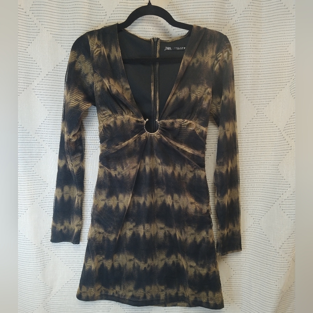 Zara Women's Tulle Mini Dress Size Small